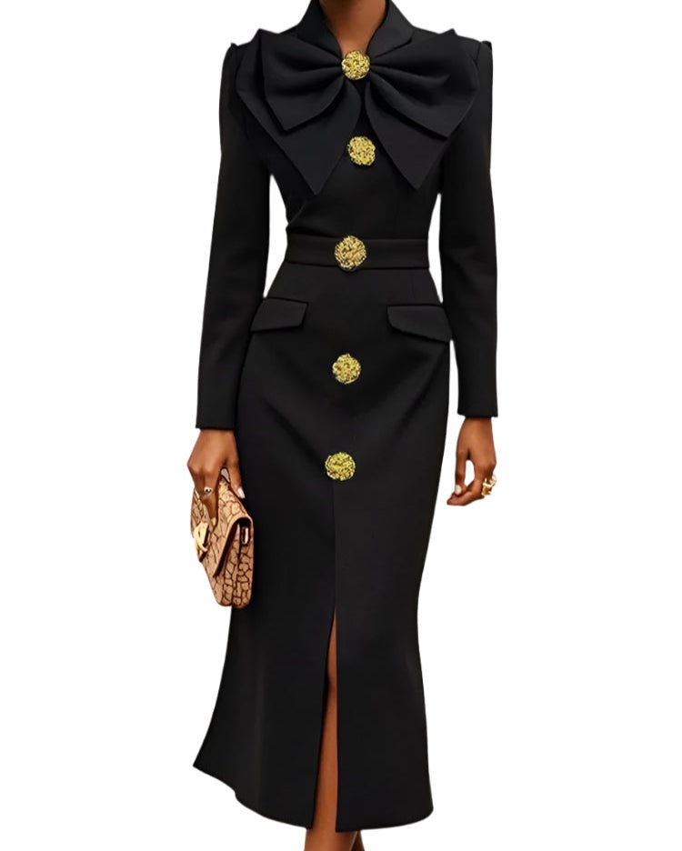 Années 80 Robe Manteau Midi La Parisienne - Ma Penderie Vintage