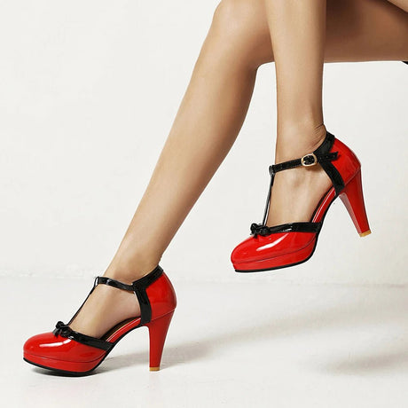 Années 50 Chaussures À Talons Pin Up Bicolore - Ma Penderie Vintage