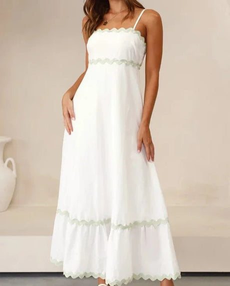 Années 60 Robe Longue Rétro Babydoll - Ma Penderie Vintage