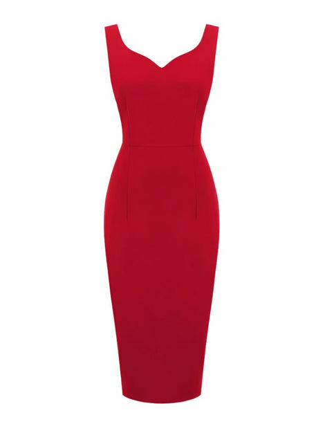 Années 50 Bardot Robe Crayon Pin Up - Ma Penderie Vintage