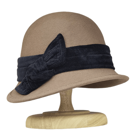Années 30 Chapeau Melon Hollywood En Laine - Ma Penderie Vintage