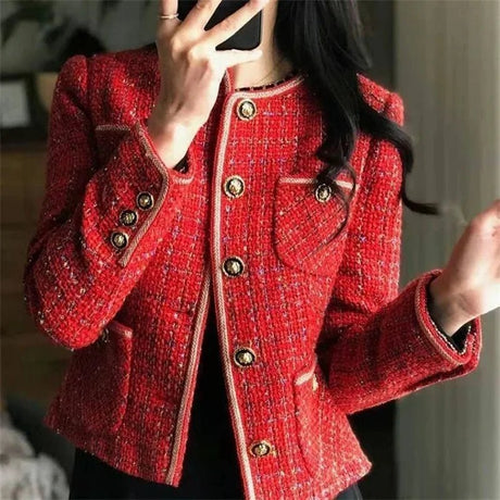 Années 60 Veste Tweed Glamour Jackie - Ma Penderie Vintage