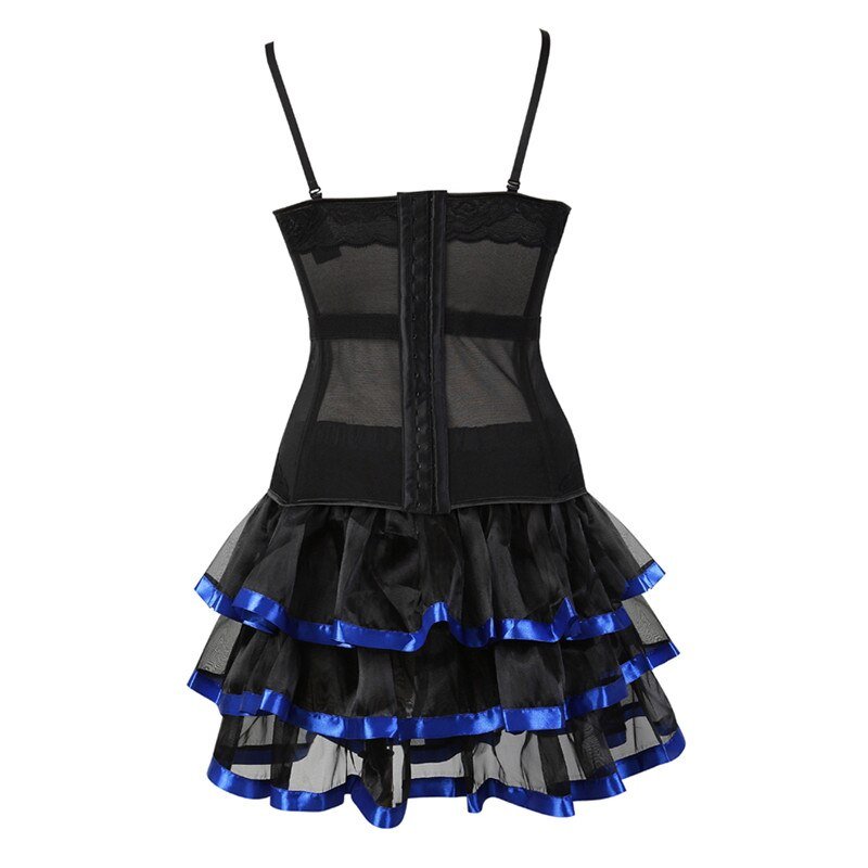 Années 60 Ensemble Corset et Jupon Moulin Rouge - Ma Penderie Vintage