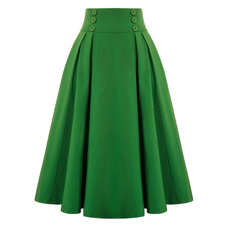 Années 40 Jupe Trapèze Militaire Vintage - Ma Penderie Vintage