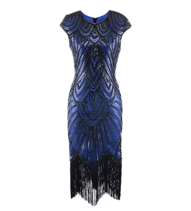 Années 20 Gatsby Robe Fourreau Paillette - Ma Penderie Vintage