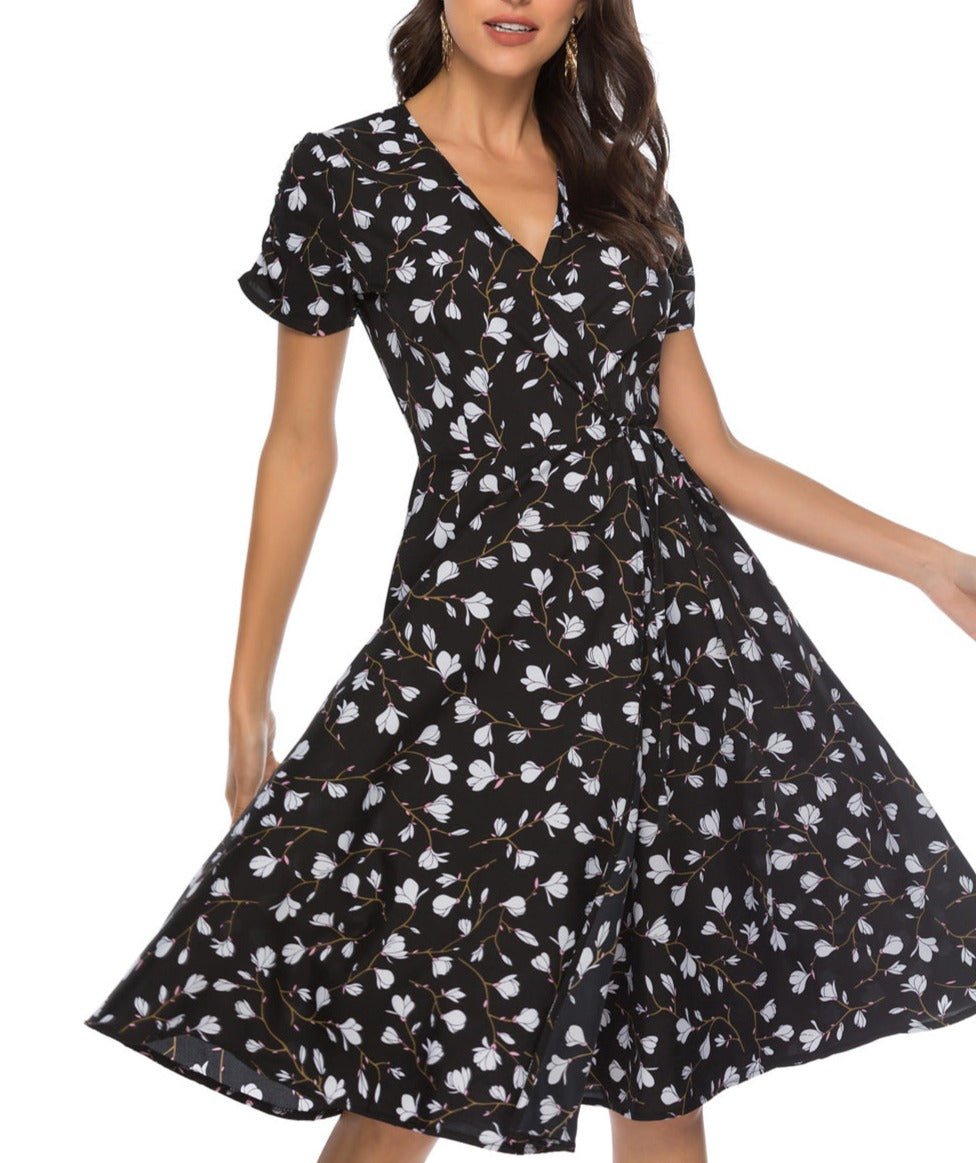 Années 40 Robe d'été Portefeuille Rétro - Ma Penderie Vintage