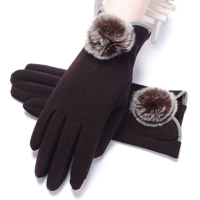 Années 40 Gants Fourrure Automne - Hiver Glamour - Ma Penderie Vintage