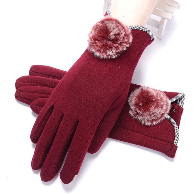 Années 40 Gants Fourrure Automne - Hiver Glamour - Ma Penderie Vintage