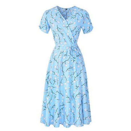 Années 40 Robe d'été Portefeuille Rétro - Ma Penderie Vintage