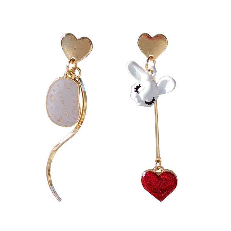 Années 50 Boucles d'oreilles Rétro Alice - Ma Penderie Vintage