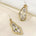 Années 40 Boucles D'oreilles Surréaliste Dali - Ma Penderie Vintage