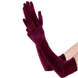 <tc>1950's</tc> Long Velvet Gloves <tc>Glamour</tc>