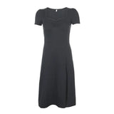 <tc>1940's</tc>  <tc>L</tc>a Little Black Retro Dress <tc>M</tc>i-<tc>L</tc>ongue