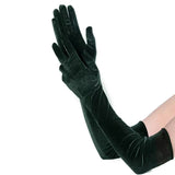 <tc>1950's</tc> Long Velvet Gloves <tc>Glamour</tc>