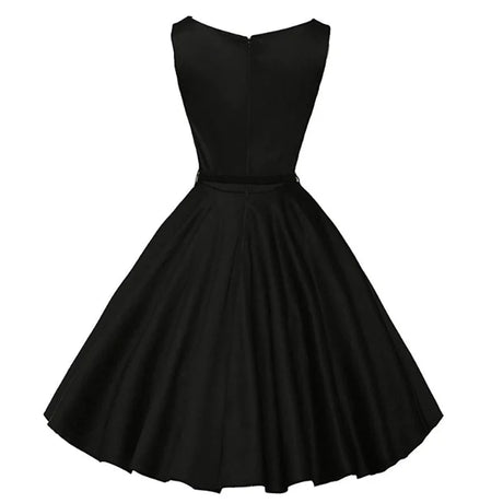 Années 50 Robe Évasée Pin Up Hepburn - Ma Penderie Vintage