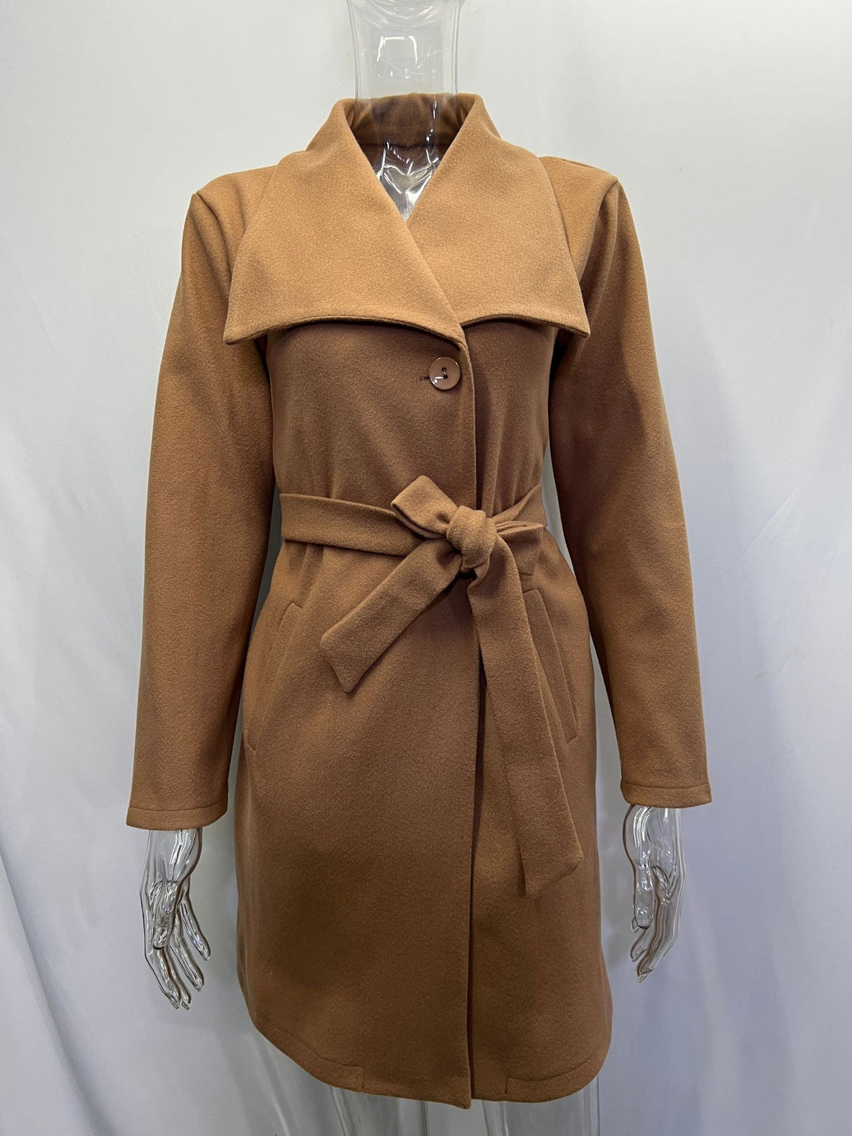 Années 60 Manteau Midi Jackie O' - Ma Penderie Vintage