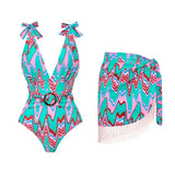Année 70 Maillot De Bain Imprimé Funky Soul - Ma Penderie Vintage