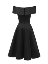 <tc>1950's</tc> Sophia Loren Drop Shoulder Dress