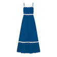 Années 60 Robe Longue Rétro Babydoll - Ma Penderie Vintage