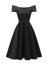 <tc>1950's</tc> Sophia Loren Drop Shoulder Dress