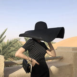 <tc>1970's</tc> Large Bohemian Straw Hat