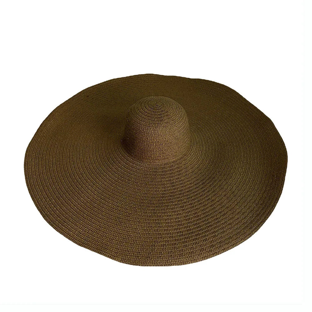 <tc>1970's</tc> Large Bohemian Straw Hat