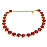 <tc>Años 50</tc> Collar retro con diamantes de imitación <tc>M</tc>onaco