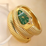 Ma Penderie Vintage - Années 80 Montre Bracelet Triple Serpent