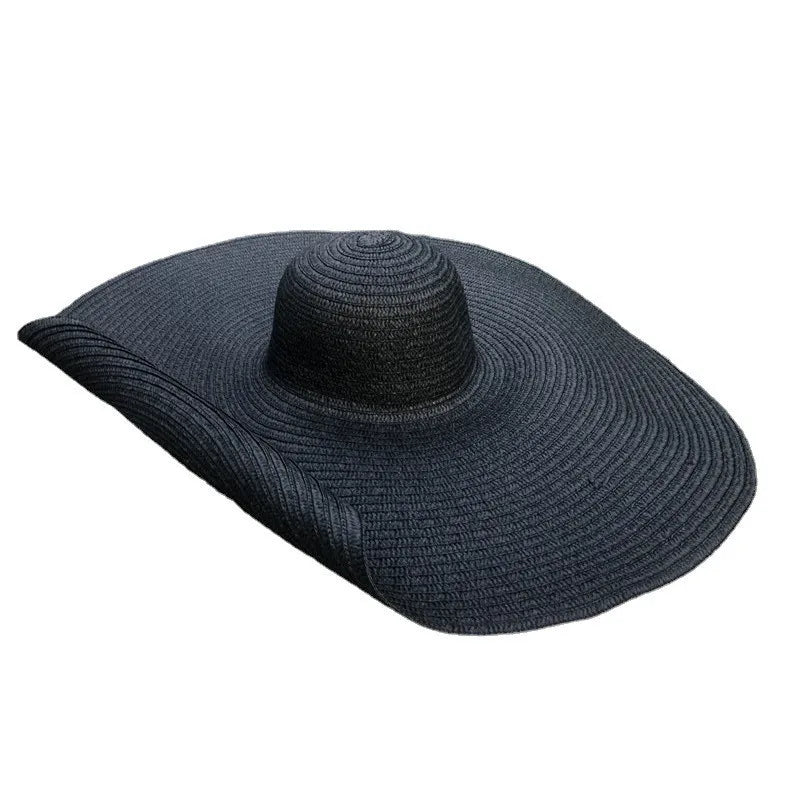 <tc>1970's</tc> Large Bohemian Straw Hat