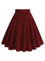 <tc>1960's</tc> Vintage Mary-jane Flared Skirt