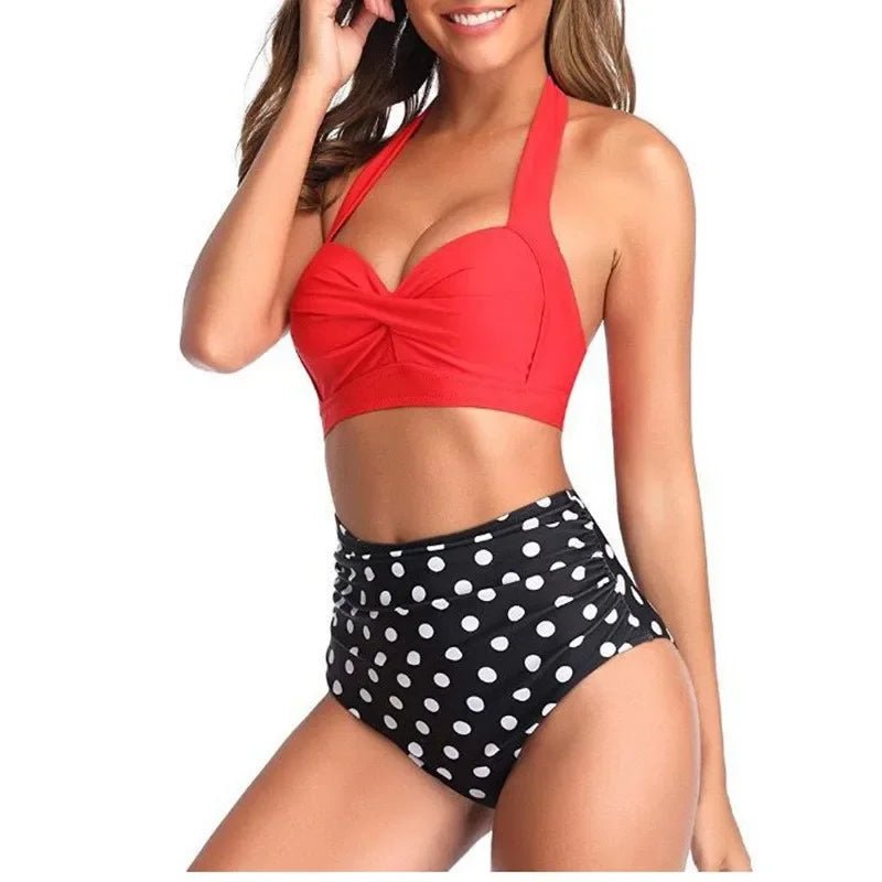 Années 50 Retro Maillot De Bain Deux Pièces Pin Up - Ma Penderie Vintage