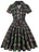 Années 40 Robe Swing À Carreaux Rétro - Ma Penderie Vintage