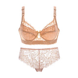 <tc>1970's</tc> Retro Floral Lace Lingerie Set