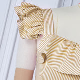 <tc>Años 60</tc> Vestido de verano de popelina con volantes