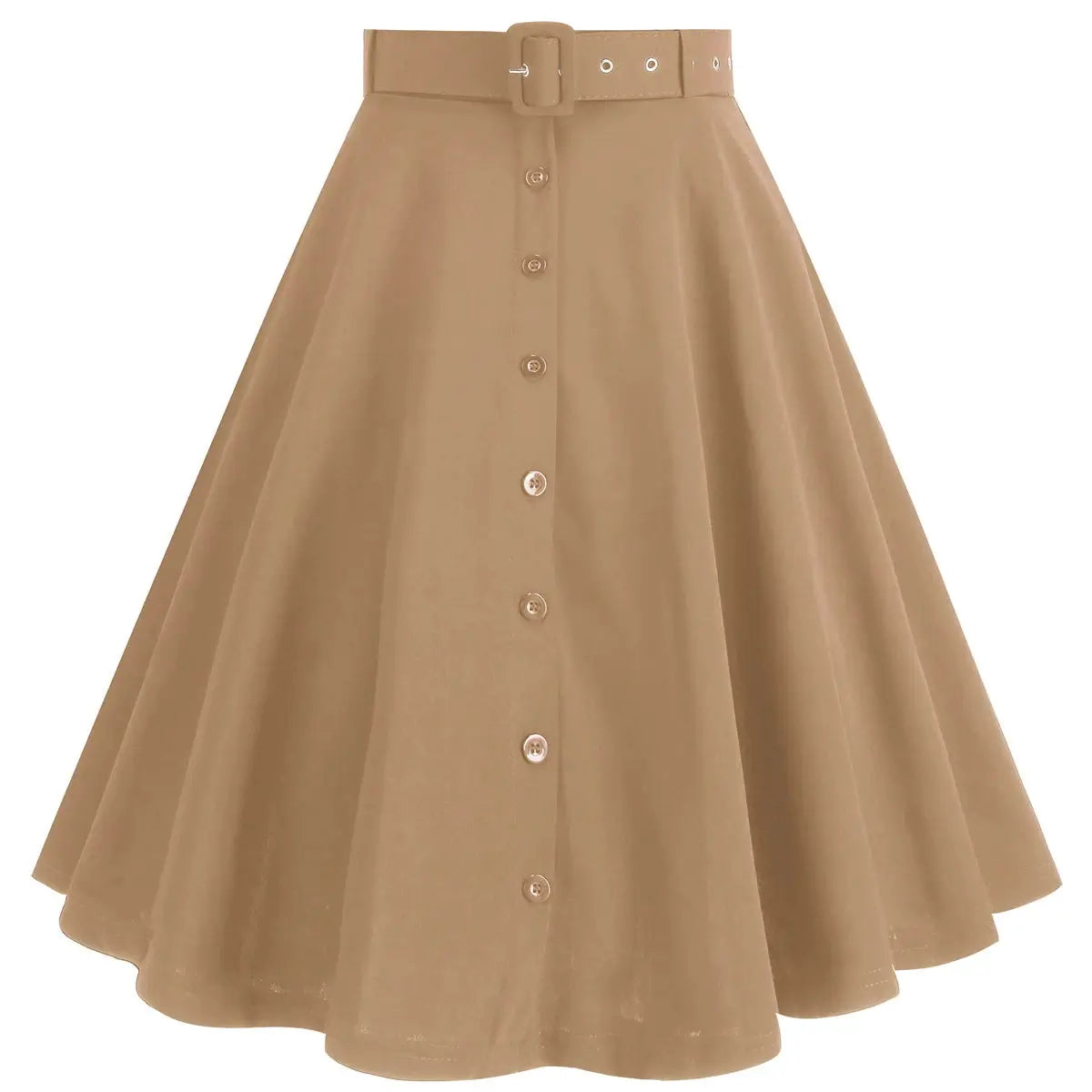 <tc>1960's</tc> Vintage Mary-jane Flared Skirt