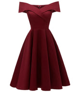 <tc>1950's</tc> Sophia Loren Drop Shoulder Dress