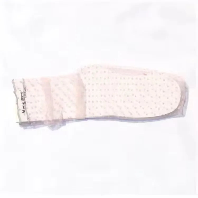 <tc>1940's</tc> Transparent Polka Dot Fishnet Socks