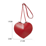 <tc>1960's</tc> Retro Heart Shaped <tc>M</tc>Handbag