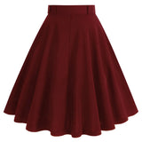 <tc>1960's</tc> Vintage Mary-jane Flared Skirt