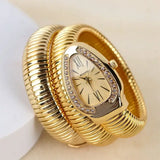 Ma Penderie Vintage - Années 80 Montre Bracelet Triple Serpent