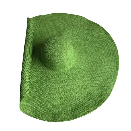 Années 70 Grand Chapeau de Paille Bohème - Ma Penderie Vintage