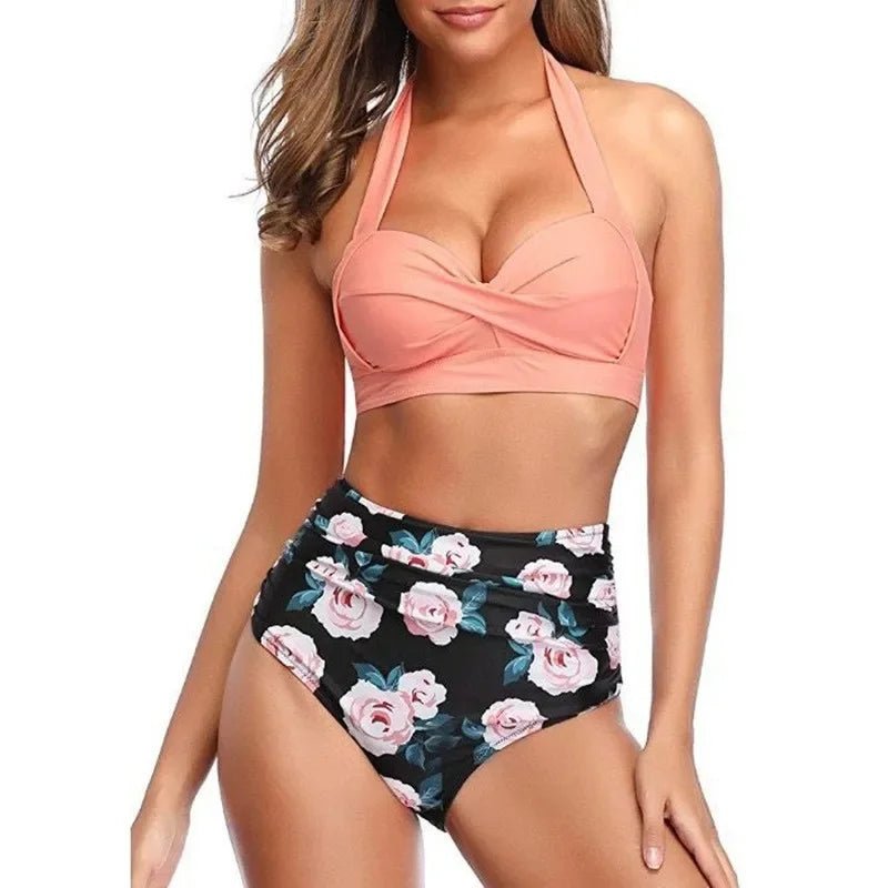 Années 50 Retro Maillot De Bain Deux Pièces Pin Up - Ma Penderie Vintage