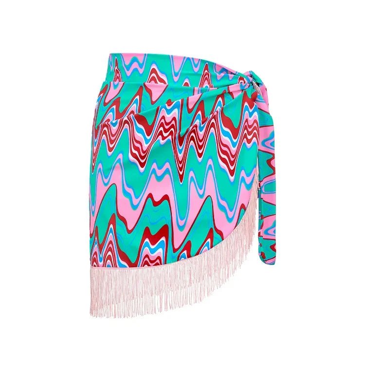 Année 70 Maillot De Bain Imprimé Funky Soul - Ma Penderie Vintage