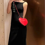 <tc>1960's</tc> Retro Heart Shaped <tc>M</tc>Handbag