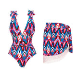 Année 70 Maillot De Bain Imprimé Funky Soul - Ma Penderie Vintage