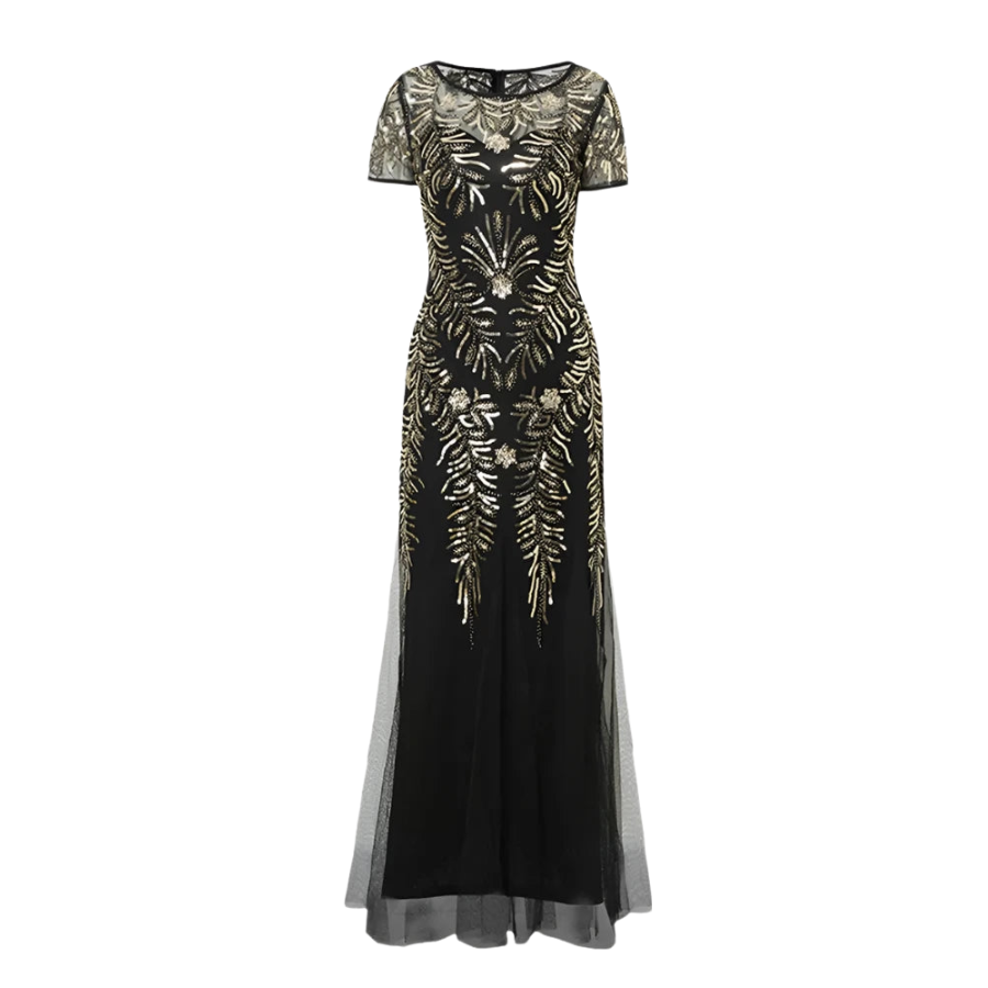 Années 20 Robe De Soiree Longue Gatsby  - Ma Penderie Vintage