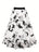 Années 50 Jupe Rétro Broderie Papillon Dita - Ma Penderie Vintage