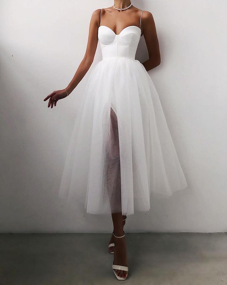 Années 50 Robe Évasée Tulle Glamour Mademoiselle