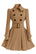 Années 60 Manteau Évasée Rétro Double Boutonnage - Ma Penderie Vintage