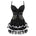 Années 60 Ensemble Corset et Jupon Moulin Rouge - Ma Penderie Vintage